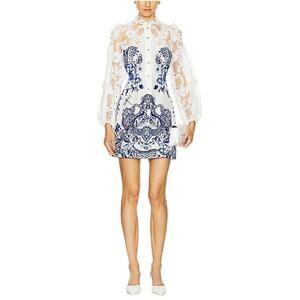 Camilla Elegant Multi Glaze And Graze Mini Dress Size S